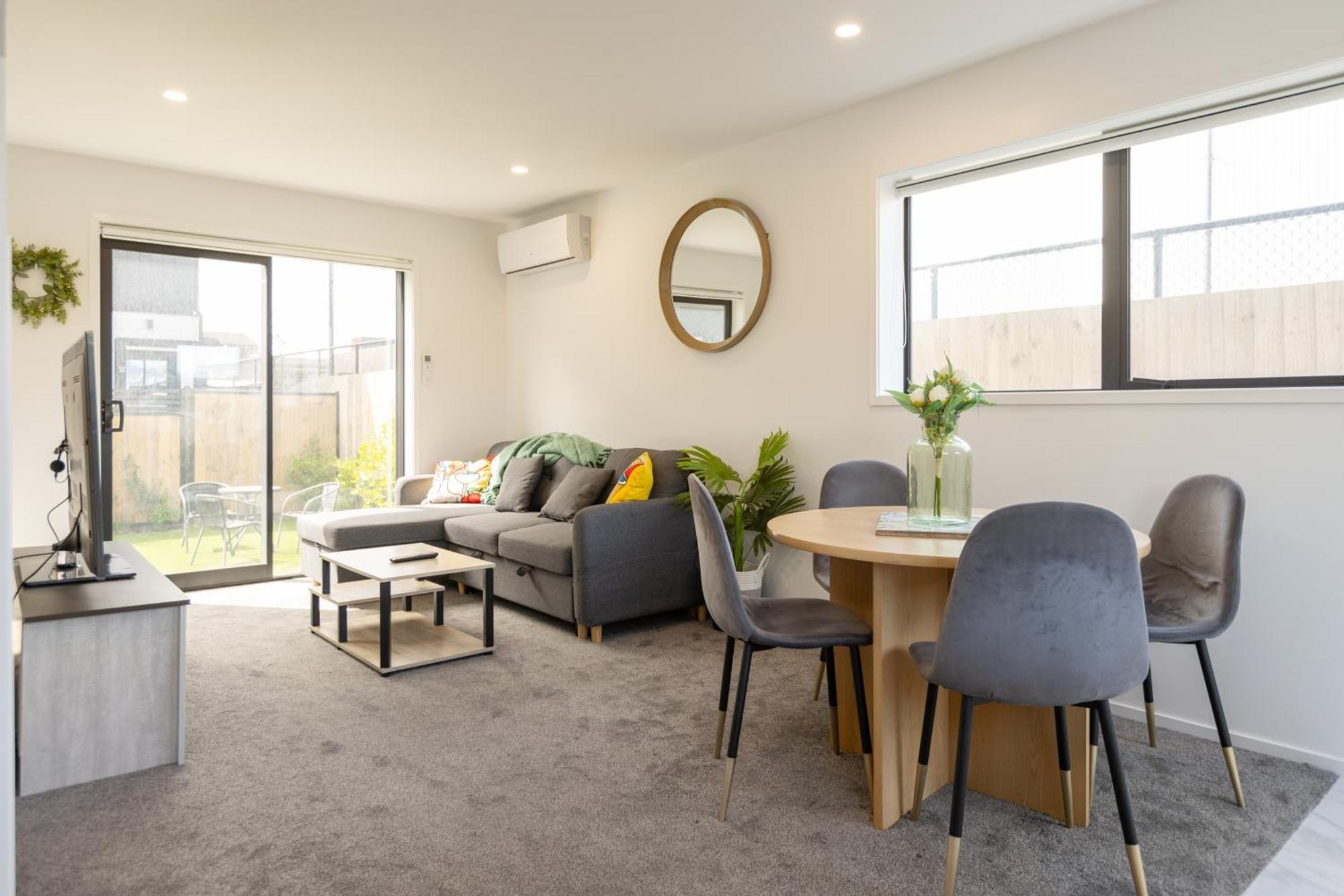 Luxury 2 Bedroom Townhouse By Hagley Park In Cbd Christchurch Exteriér fotografie